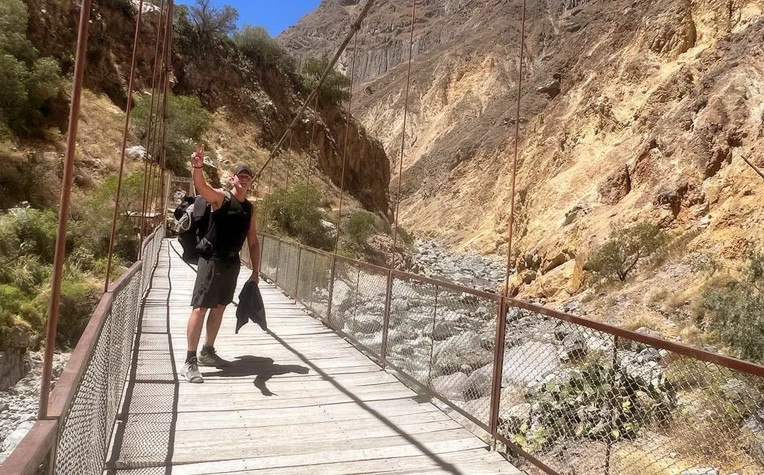 Colca Canyon Bridge