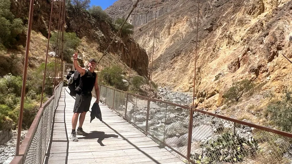 Colca Canyon Bridge