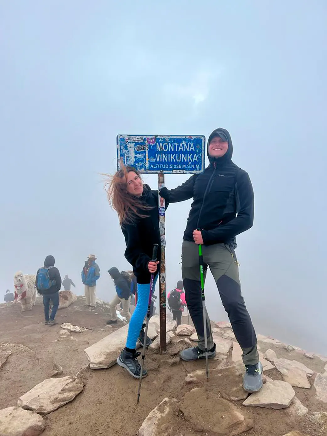 5036 metres above the sea