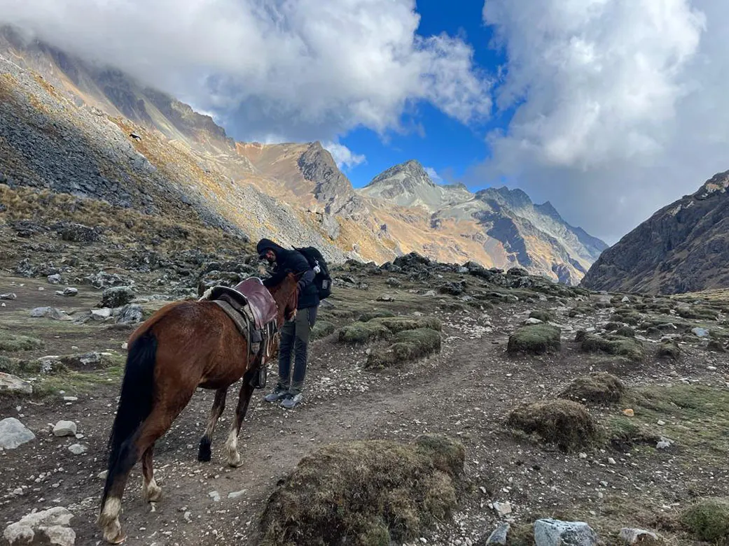 towards Salkantay Mountain