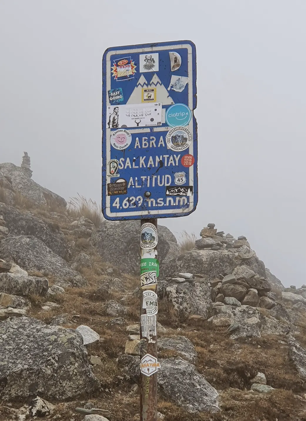 Top of the Salkantay Valley
